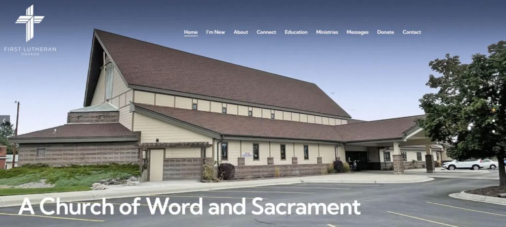 First Lutheran Church: Rodli Web Strategies redesigned their website utilizing WordPress and YouTube video automation.